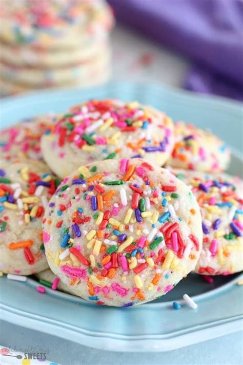 Sprinkle Cookies - The best soft and chewy sugar cookies loaded with ...