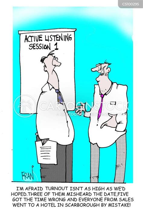 Active Listening Cartoons and Comics - funny pictures from CartoonStock