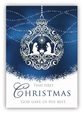 The First Christmas, Box of 12 Christmas Cards (KJV) - Christianbook.com