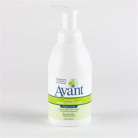 Avant Foaming Fragrance-Free Instant Hand Sanitizer (18 oz)