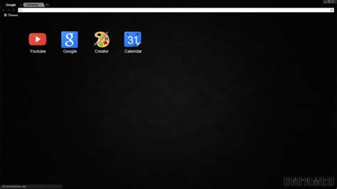 Chrome Black Edition Chrome Theme - ThemeBeta