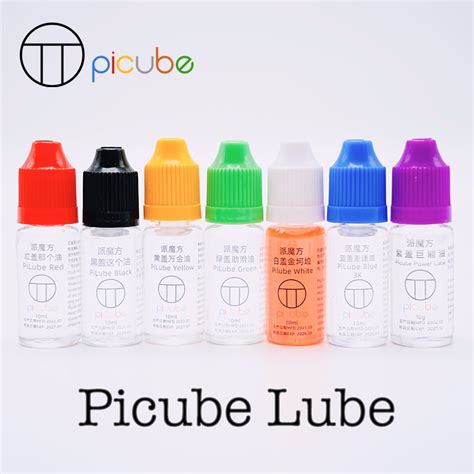 [Picube] Magic Speed Cube Lube For MoYu QiYi Mofangge Gan Dayan speed cube lube 3ml 5ml 10ml ...