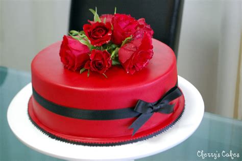 Cherry's Cakes: A Red Cake for My Birthday