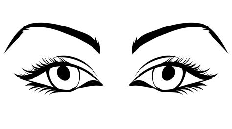 Eyes Of Woman Clipart Free Stock Photo - Public Domain Pictures