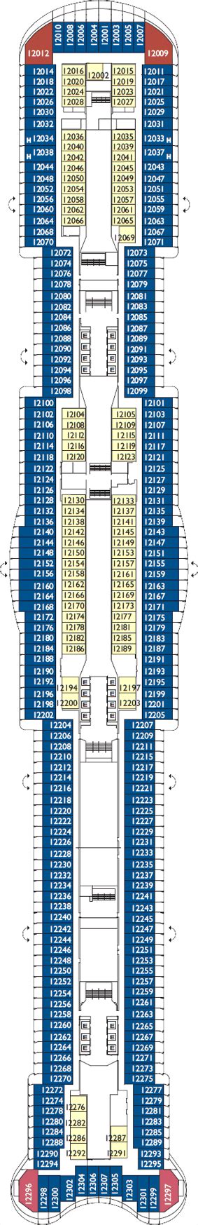 Costa Smeralda Deck Plans- Costa Cruise Lines Costa Smeralda Cruises ...