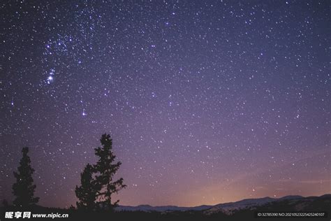 星空摄影图__自然风景_自然景观_摄影图库_昵图网