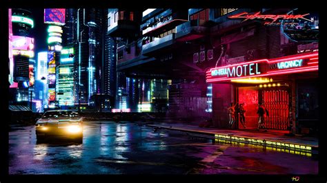 Cyberpunk 2077 - CITY 8K 4K HD wallpaper download