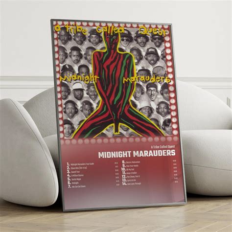 A Tribe Called Quest Midnight Marauders Album Cover Poster - Etsy