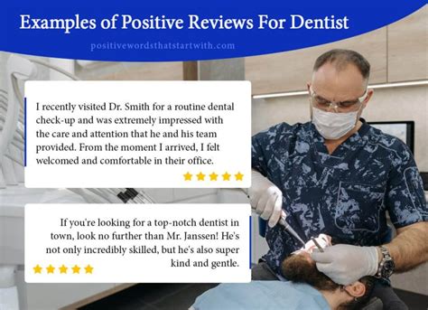 How To Write A Positive Review For Dentist (With Examples) - Positive Words A-Z