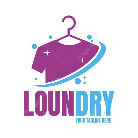 Laundry Logo Illustration, Laundry, T Shiret, Clothing PNG and Vector with Transparent ...