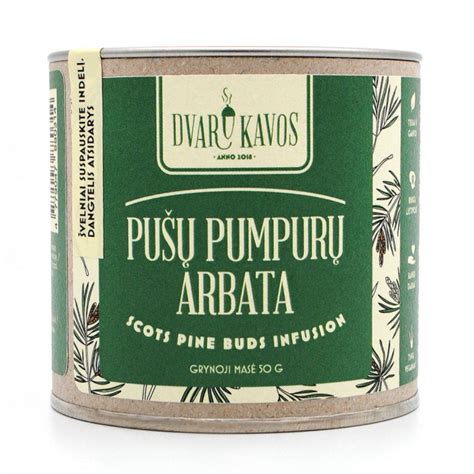 Scots pine bud infusion Dvaro Kavos, 50 g - Coffee Friend