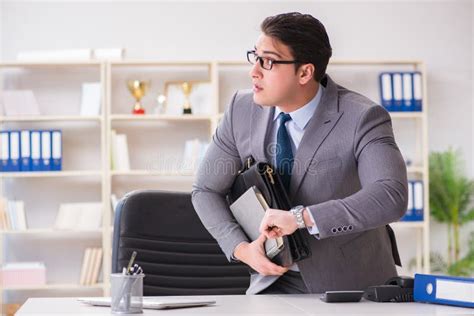 The Businessman in Industrial Espionage Concept Stock Photo - Image of confidential, economic ...