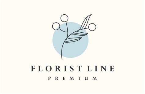 Premium Vector | Florist logo flower vector template design illustration