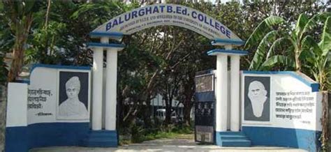 Balurghat B.Ed College 2023 Application Form, Exam Date, Eligibility