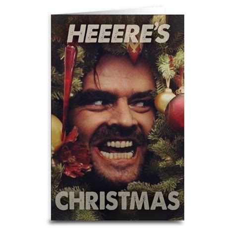 The Shining "Heeere's Christmas" Card | The Original Underground
