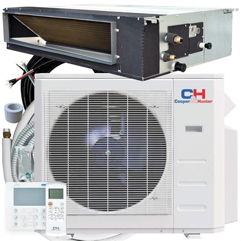 Buy Cooper & Hunter 36,000 BTU Ducted Mini Split Air Conditioner Concealed Duct Heat Pump Unit ...