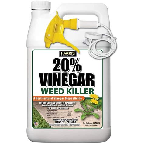 Harris Vinegar Weed and Weed Grass Killer, for Organic Production, 1 ...