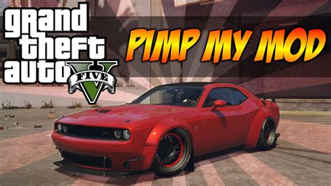 GTA 5 - Pimp My Mod #30 | Dodge Challenger Super Tuning | Modded Car ...