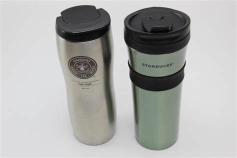 Starbucks Coffee Brand Travel Mugs, 2 Pieces | Property Room