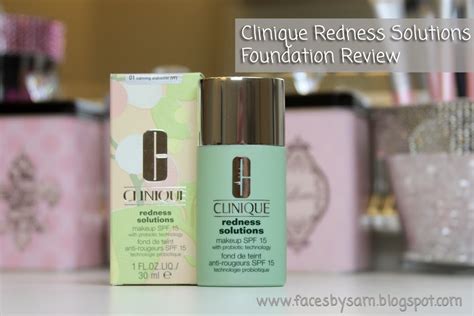 Faces by SAM Beauty Blog: Clinique Redness Solutions Foundation Review