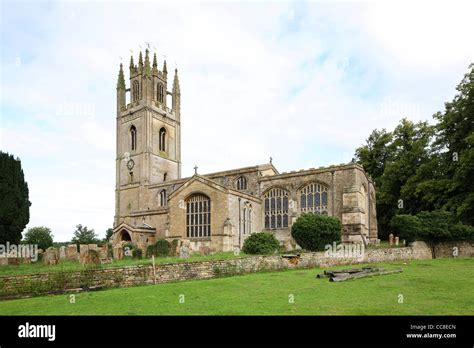 Church of St Peter, Lowick, Northamptonshire Stock Photo - Alamy