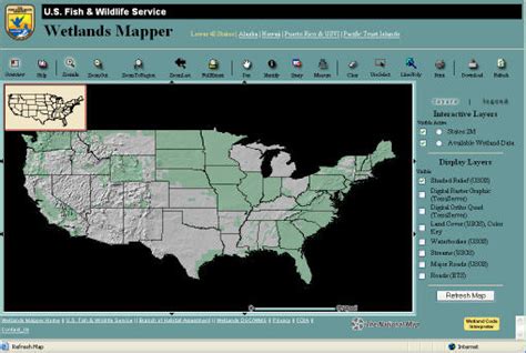 Wetlands Mapper: view and print maps or download custom wetland maps data - GIS user technology news