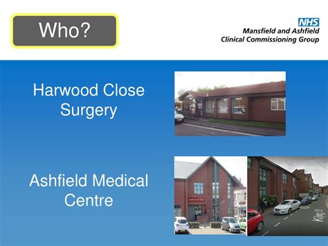 PPT - Harwood Close Surgery & Ashfield Medical Centre PowerPoint Presentation - ID:9667170