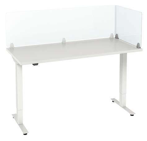 Plexiglass Acrylic Desk Divider Side Privacy Panel - Enclave™