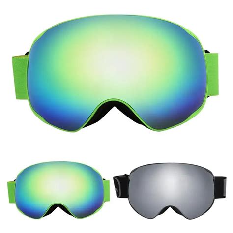 BENICE Skiing Goggles Snow Double Layer Lens Anti fog UV Protection Glasses Snowboard Skating ...