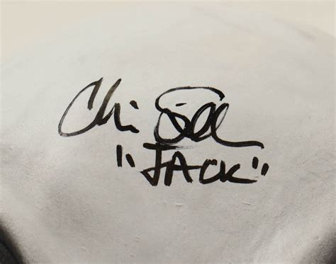 Chris Sarandon Signed Jack Skellington "The Nightmare Before Christmas" Mask Inscribed "Jack ...