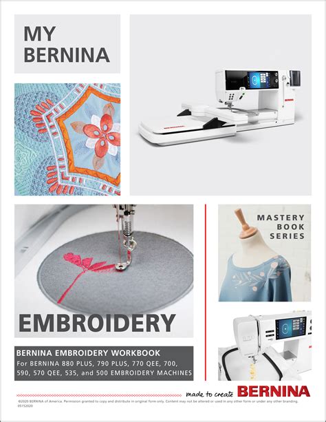 Embroidery - Learn & Create - BERNINA