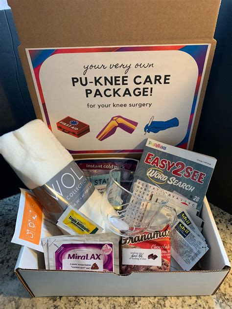 Knee Surgery Care Package - Etsy in 2022 | Surgery care package, Knee surgery, Post surgery care ...