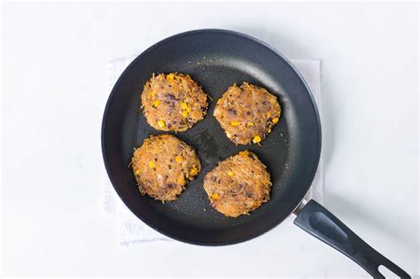 Vegan Potato Veggie Burger Patties Recipe