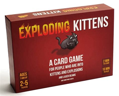 Exploding Kittens Card Game Review | KidsDimension