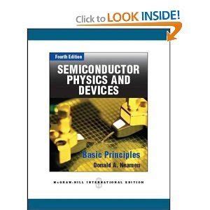 Semiconductor Physics and Devices: Basic Principles - Donald A. Neamen ...