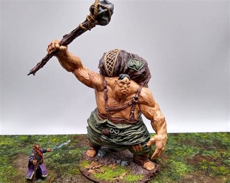 Hand Painted Hill Giant Miniature D&D, Pathfinder, Tabletop RPG - Etsy