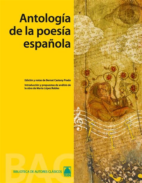 Antología de la poesía española (Biblioteca Autores Clasicos) – Editorial Teide