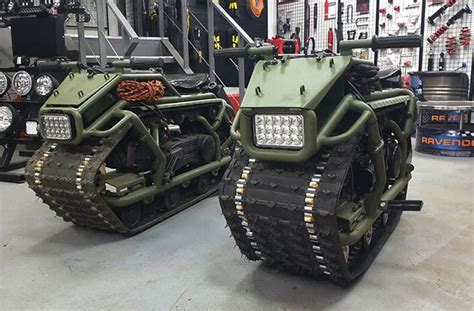 Meet The Russian Hamster, An All-Terrain, Mono-Tracked Motorcycle - BikesRepublic.com