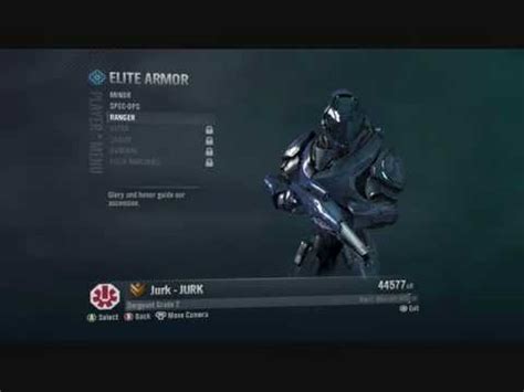 Halo Reach Elite Armor!!! (With Names)!!!!!! - YouTube