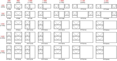 Pin by leoch on Door & Window | Window sizes, Standard window sizes ...