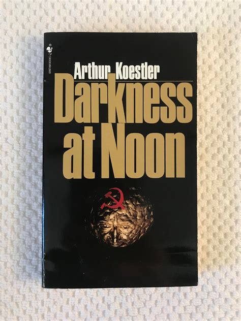 ARTHUR KOESTLER Darkness at Noon Bantam Paperback Classic | Etsy