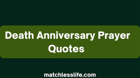 50 Death Anniversary Prayer Quotes for Father and Mother - matchlesslife.com