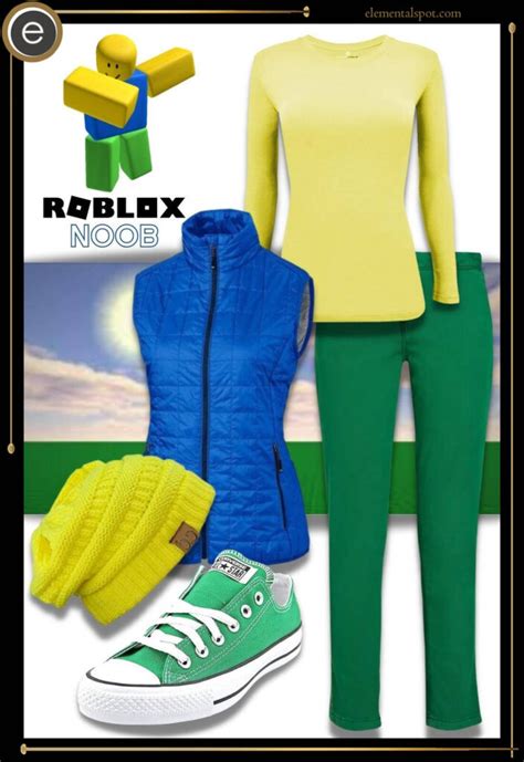 Dress Up Like Noob from Roblox - Elemental Spot