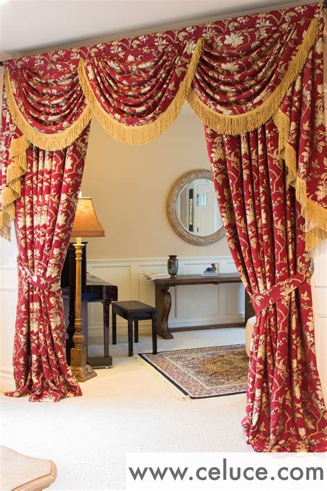 [www.celuce.com] - customize curtains online - swag valance - Victorian style | Elegant curtains ...
