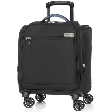 VERAGE Carry On Underseat Luggage with Wheels & USB Port, Wheeled Spinner Bag Carry-on Luggages ...