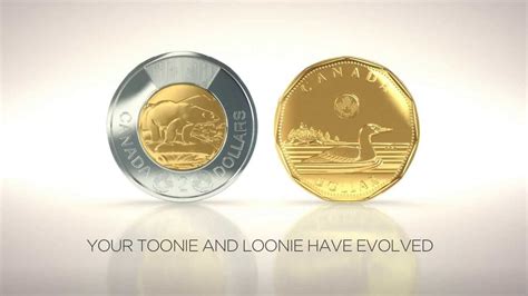 The Loonie and Toonie have evolved | Royal Canadian Mint - YouTube