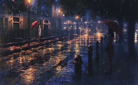 Desktop Rain Wallpaper | WhatsPaper