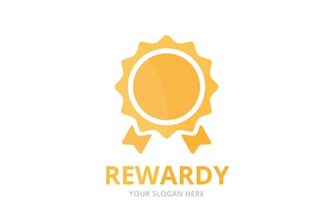 Vector reward logo combination. | Creative Daddy