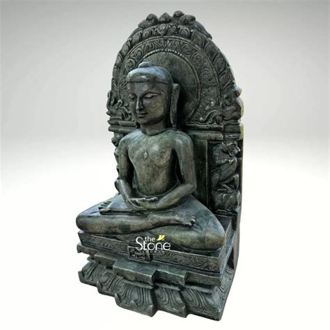 Mahavir Jain Statue 12": Buy Best Gift Idol - The Stone Studio