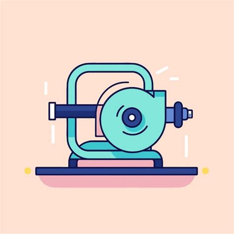 Premium Vector | Vector of a smiling face machine icon in a simple and ...